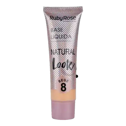  RUBY ROSE Base Liquida Natural Look Beige 8 
