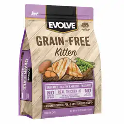 Evolve Alimento para Gato Kitten Grain Free Sabor a  Pollo
