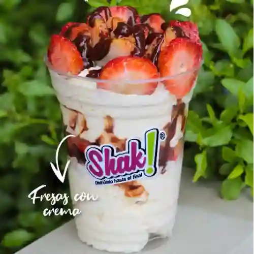 Fresas con Crema