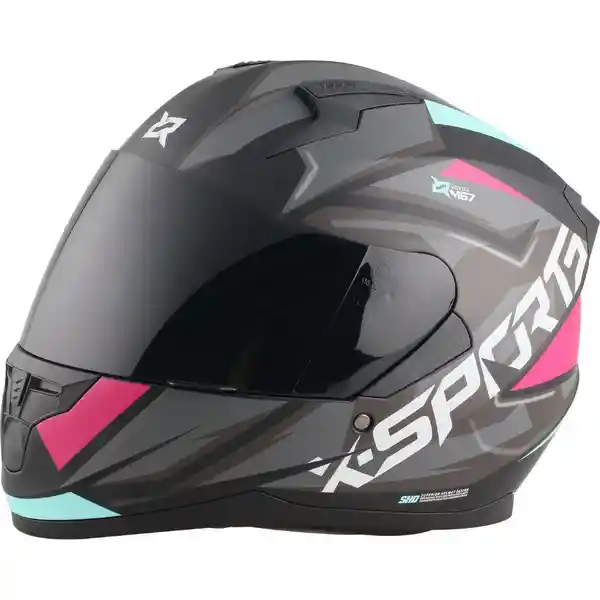 X-Sports Helmets Casco Moto Courxe Rosa Talla S