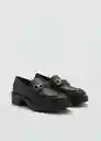 Zapatos Chuso Negro Talla 42 Mujer Mango