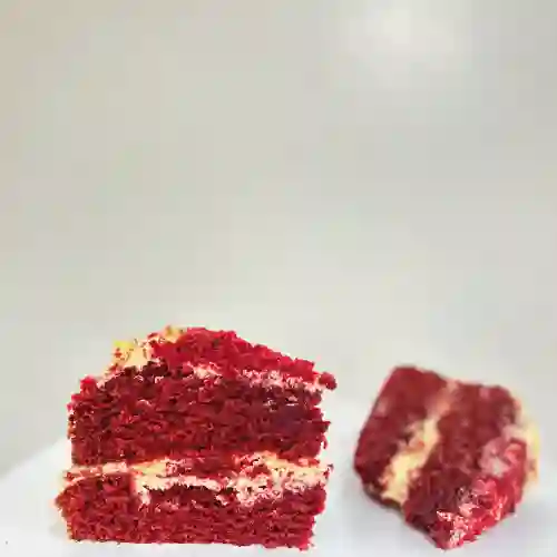 Porcion de Torta Red Velvet