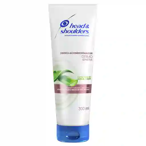 Acondicionador HS Head Shoulder Dermo Sensitive Extractos de Sabila / Aloe Control Caspa Head and Shoulders Rinse 300 ml