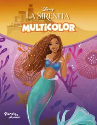 Multicolor. Sirenita Disney