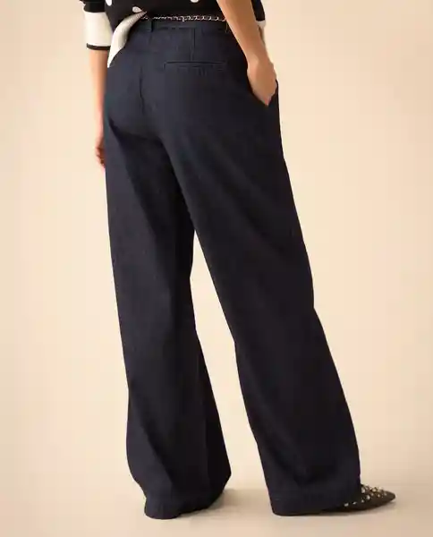 Jean Prusia Azul Oscuro Talla 6 471G004 Esprit