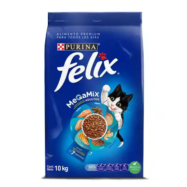 Felix Alimento Seco Gato Megamix