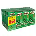 Leche Malteada Milo 180 mL x 12 Und