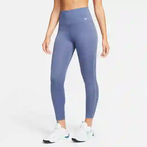 Nike Leggings One Tf Hr 7/8 Tight Mtlc Azul T. L Ref: FB5703-491