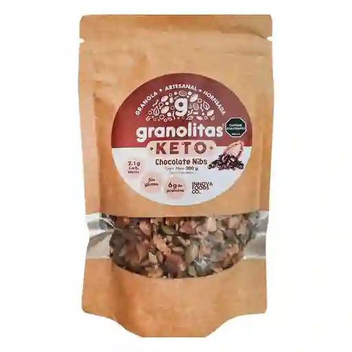 Granola Granolitas Artesanal Horneada Chocolate N (200 Gr)
