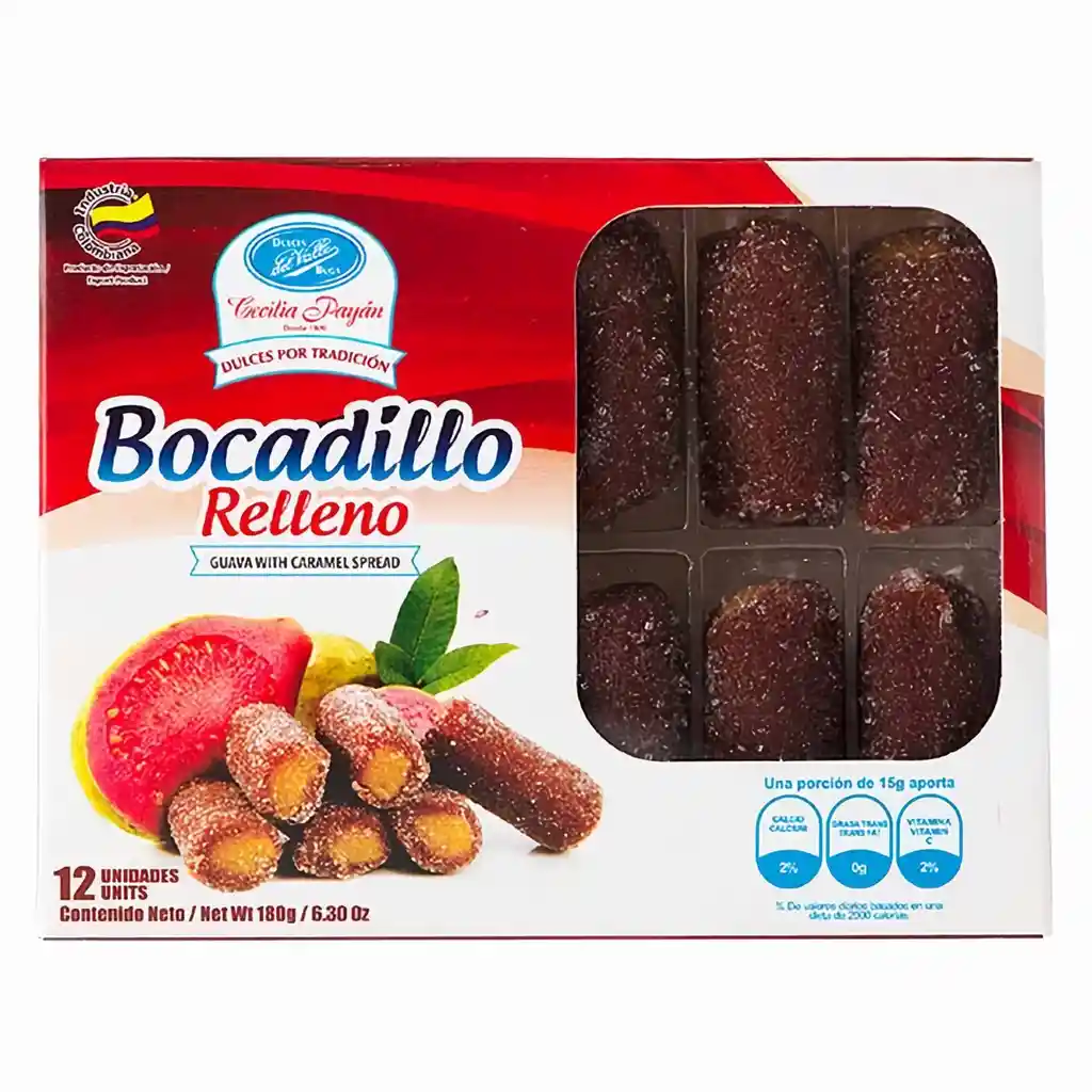 Dulces Del Valle Bocadillo Relleno