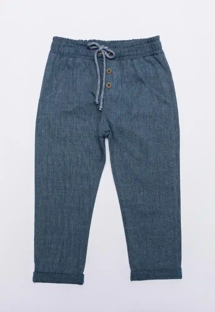 Pantalon 6/9 Meses-navy