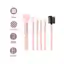 Juego de Brochas Para Maquillaje Portátiles Serie Miniso