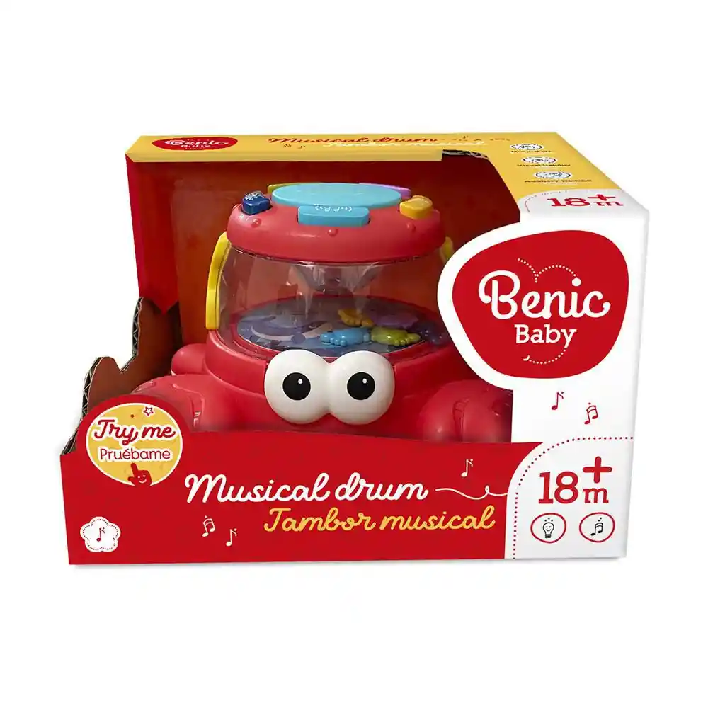 Tambor Musical Cangrejo Boing Toys