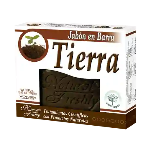 Natural Freshly Jabón en Barra de Tierra