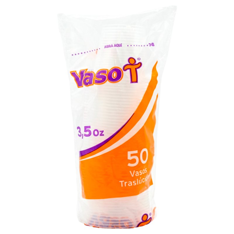 Wau Vaso X 50 Und Transparente 10074 X