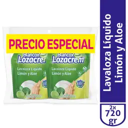 Blancox Lavaloza Liquido Lozacrem con Limón y Aloe