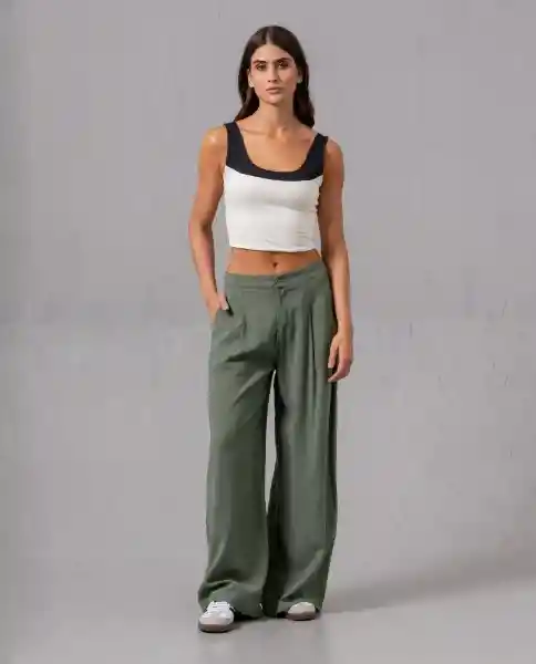 Camiseta Mujer Crudo Lana Claro Talla L 35145 Rifle