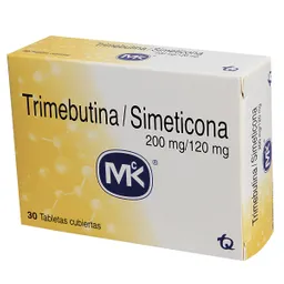 Trimebutina Mk Simeticona 200Mg Tabletas Recubiertas