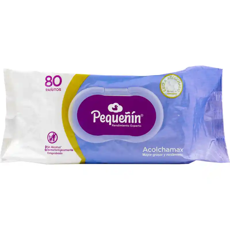 Pañitos Húmedos Pequeñín Acolchamax