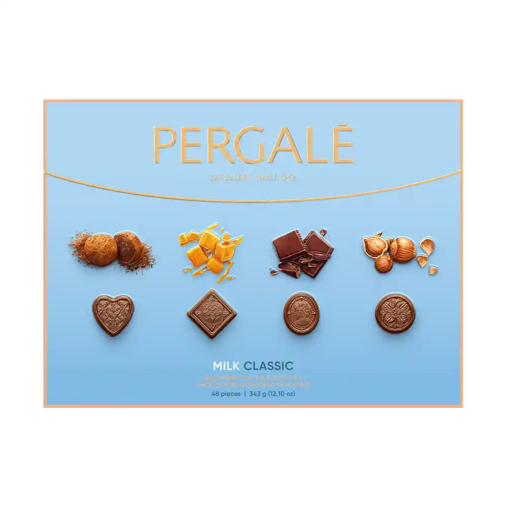 Surtido Chocol. Leche Pergale Clasico