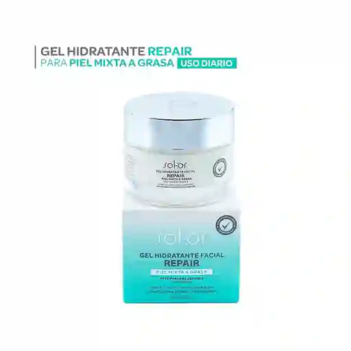 Solor Repair Gel Hidratante Frasco