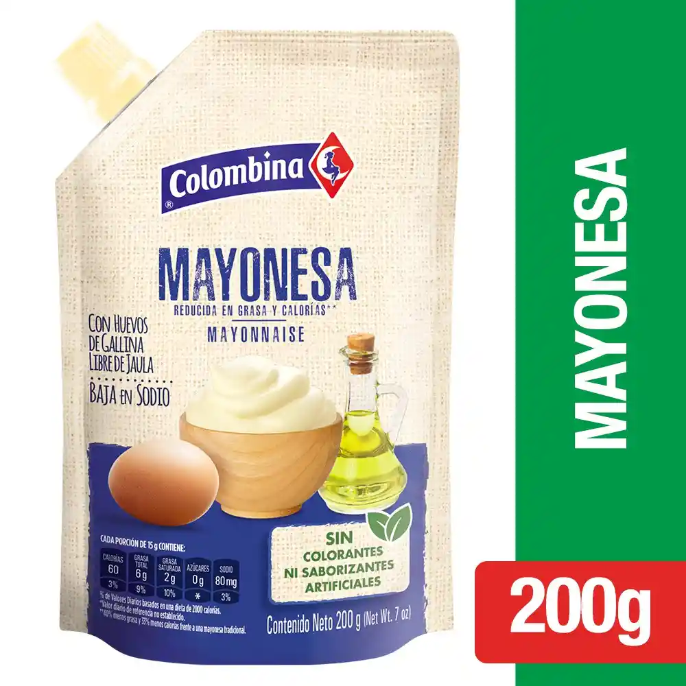La Constancia Salsa Mayonesa Baja en Sodio