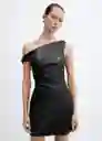 Vestido Milly Negro Talla XS Mujer Mango