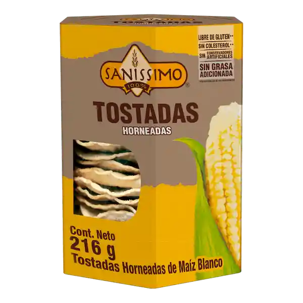 Sanissimo Tostadas de Maíz Horneadas Clásicas