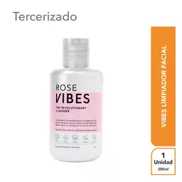 Vibes Rose Limpiador Facial In a Cleanser Sin Válvula