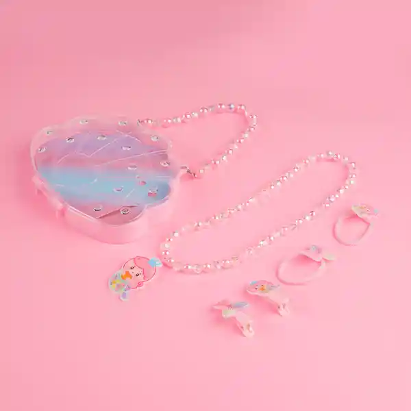 Set Infantil de Collar y Accesorios Bajo el Mar Serie Miniso