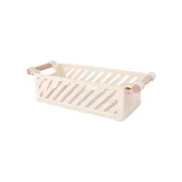 Organizador Plástico Cesta Apilable Mori Girl Beige S Miniso