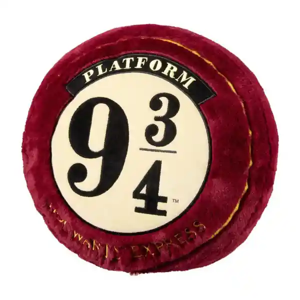 Miniso Cojín Redondo Plataforma Nueve Tres Cuartos Harry Potter