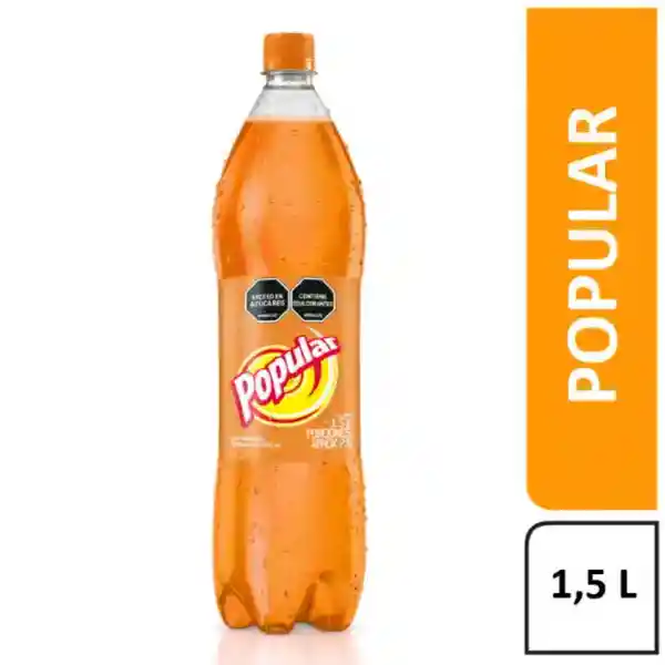 Popular Gaseosa Sabor a Kola 1500 mL