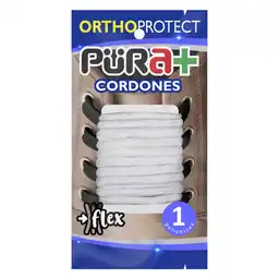 Cordones Redondos Blancos 4246 Pura+ Cordones Redondos Negros 4239 Pura+