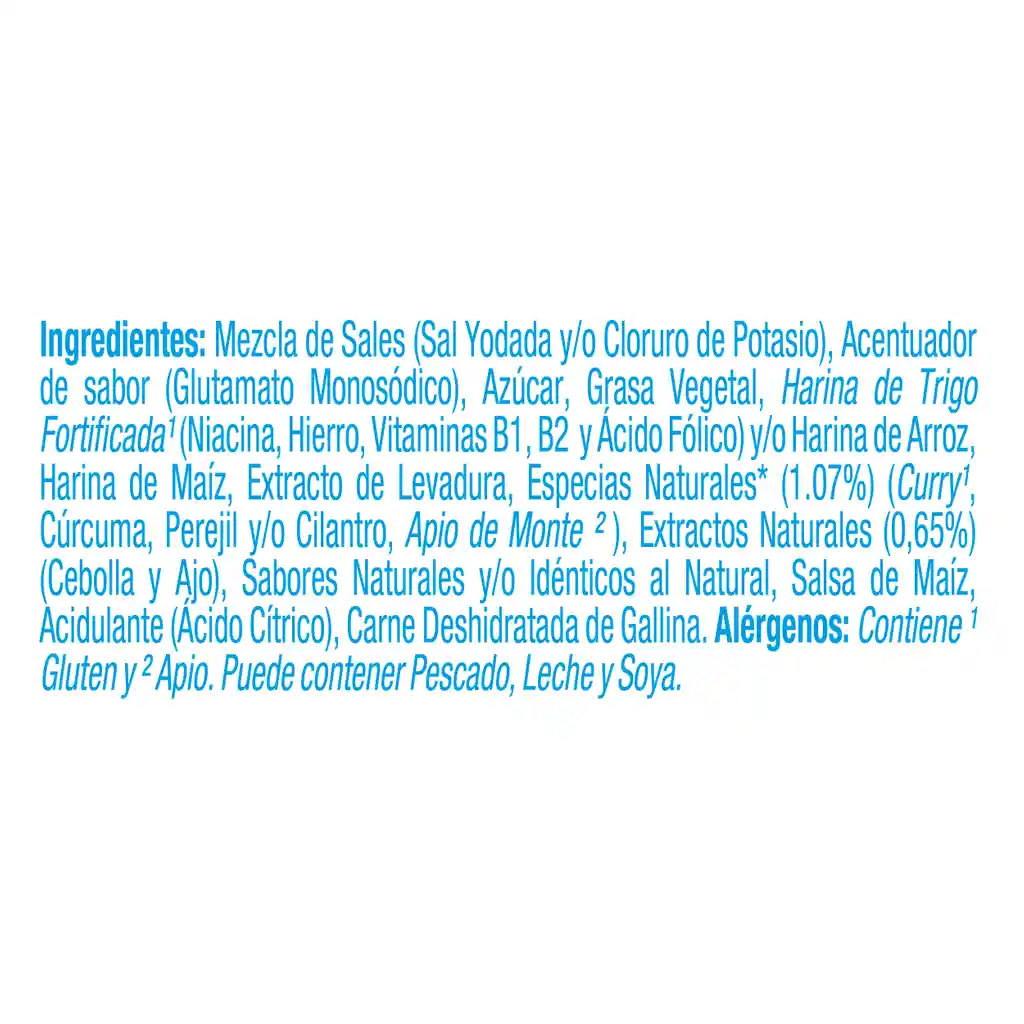 Maggi Caldo de Gallina x 12 cubos x 132g caja