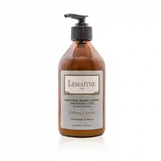 Lemaitre Crema Para Manos y Cuerpo té Blanco &Amp Jengibre