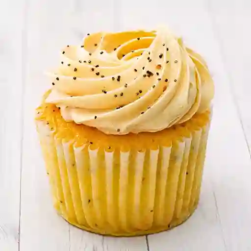 Cupcake de Naranja y Amapola