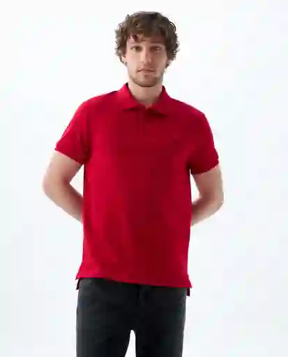 Camiseta Hombre Rojo Talla L 800G000_ROJ191758 Americanino