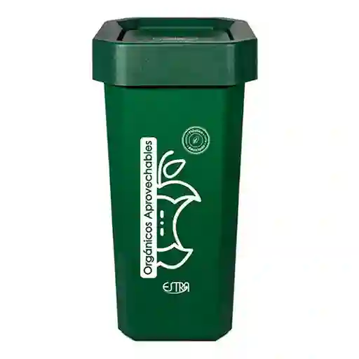 Caneca Estra Ecobins Vaiven Verde 53l