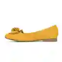 Croydon Baletas Michelle Mujer Amarillo Talla 35