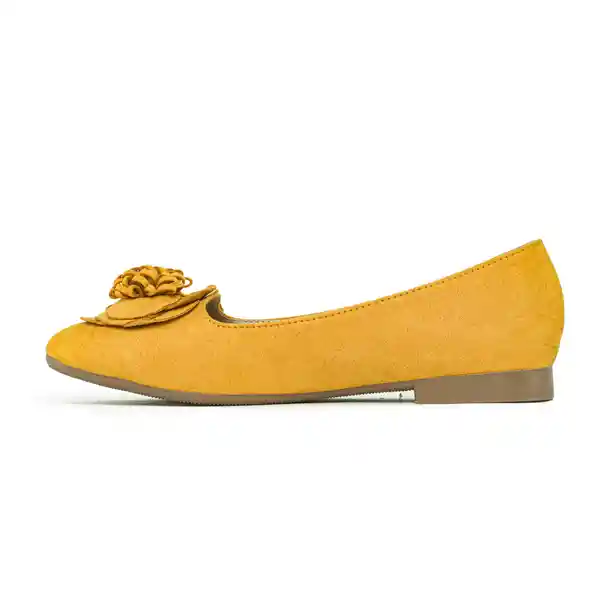 Croydon Baletas Michelle Mujer Amarillo Talla 35