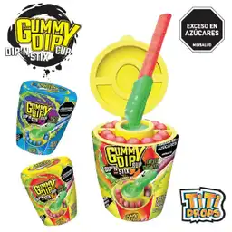 Titidrops Goma de Sabor Azucarada Para Sumergir