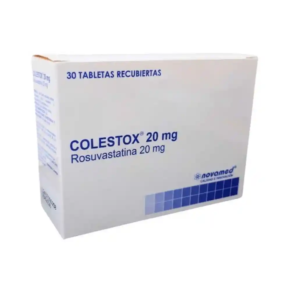 Colestox Tabletas 20 Mg Caja