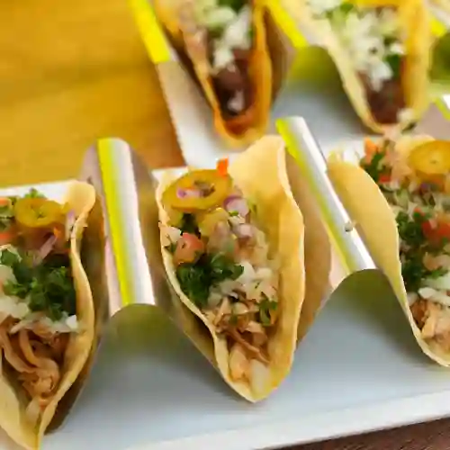 Tacos de Pollo X3