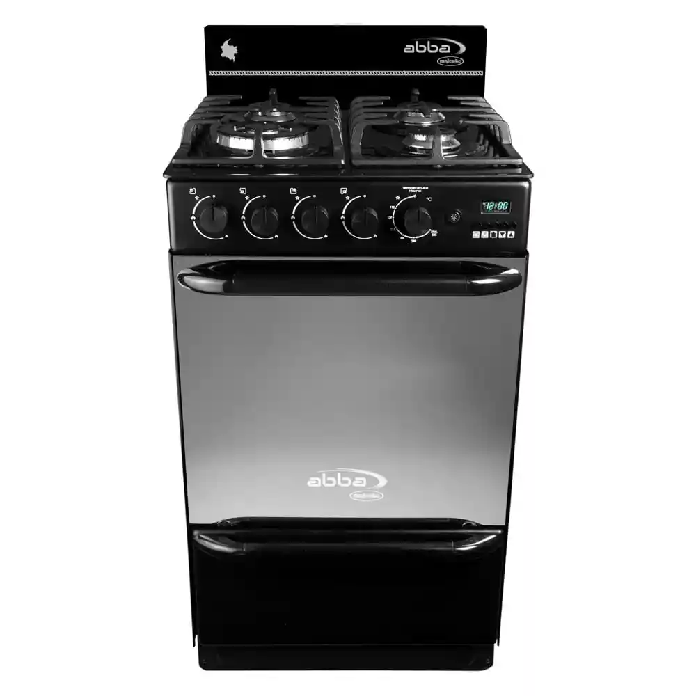 Estufa de Piso Abba Majestic Gas Propano 4 Puestos Con Horno At 2035 Gt Tc