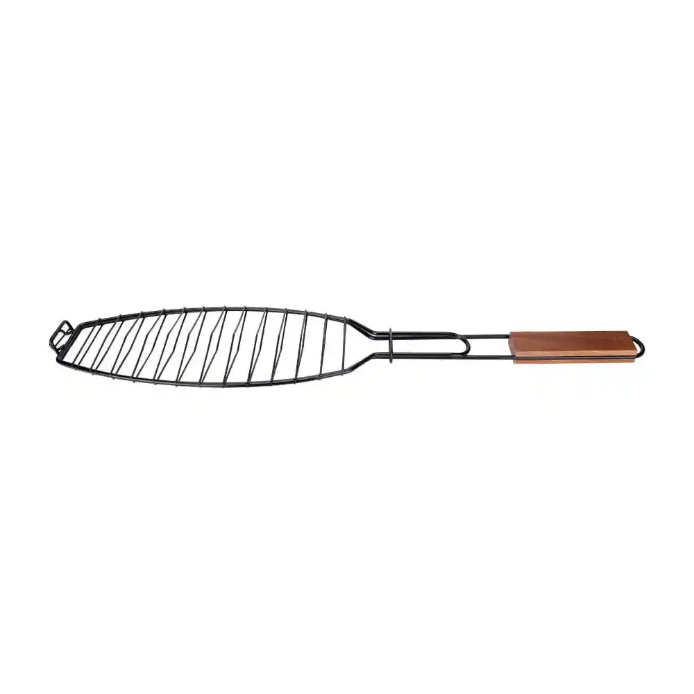 Grill Para Pescado Mango Acacia