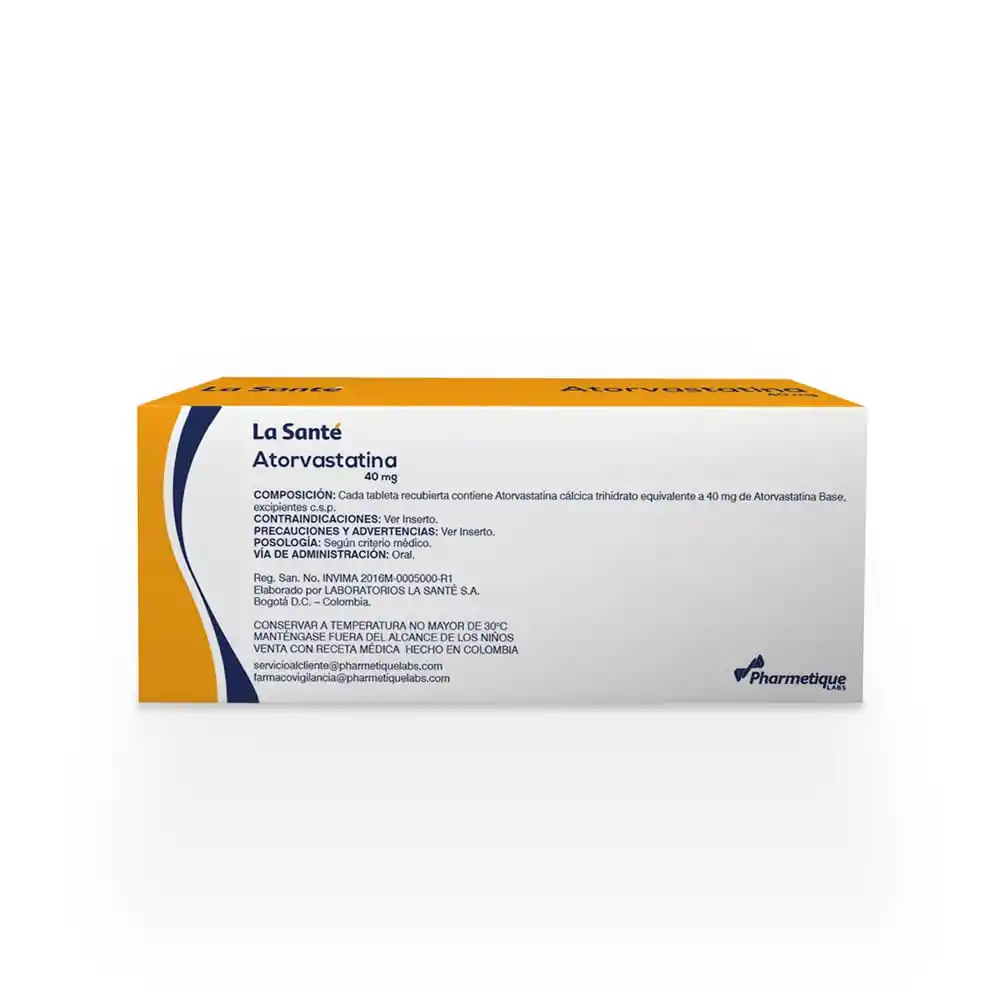 La Sante Atorvastatina (40 mg) 