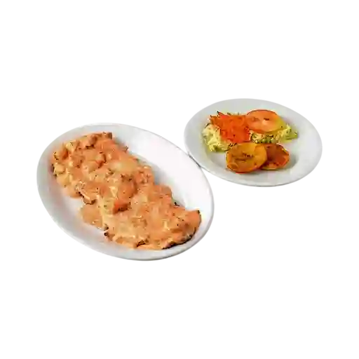 Róbalo en Salsa de Camarones