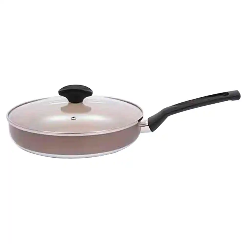 Sartén Universal Antiadherente Con Tapa de Vidrio Artik