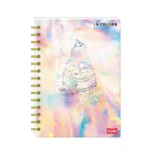 Scribe Cuaderno Argollado 95 Incolors 80 Hojas